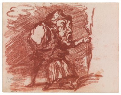 Kopie nach Daumier tekijältä James Ensor