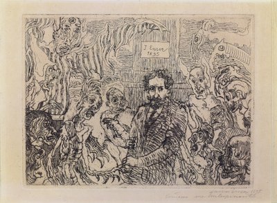 Demonit kiusaavat minua tekijältä James Ensor