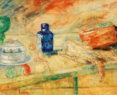 Sininen pullo tekijältä James Sidney Ensor