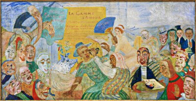 Revitty naamio tekijältä James Sidney Ensor