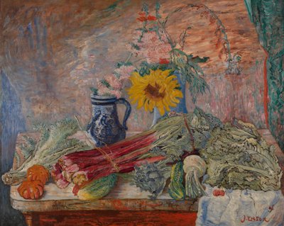 Kukat ja vihannekset tekijältä James Ensor
