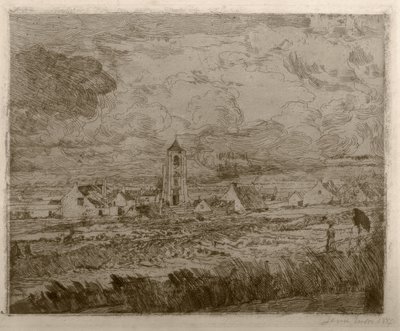Upea näkymä Mariakerkeen tekijältä James Sidney Ensor