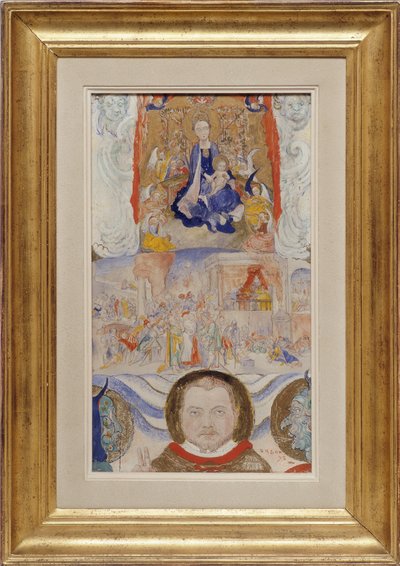 Ikoni, Eugene Demolderin muotokuva tekijältä James Ensor