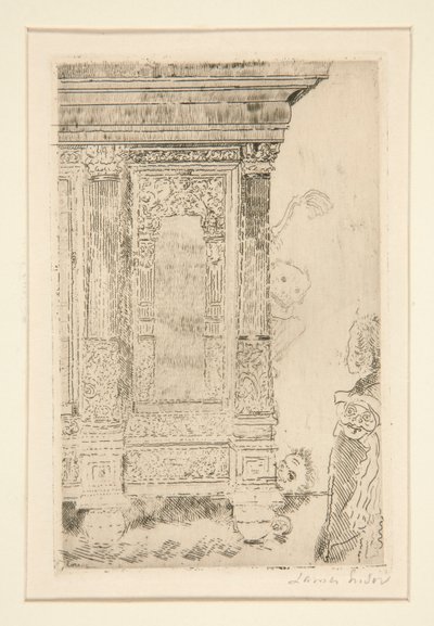 Le meuble hant? (The Haunted Furniture) tekijältä James Ensor