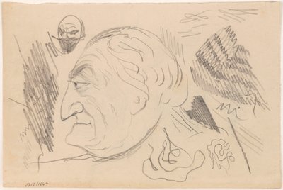 Mies profiilista tekijältä James Ensor
