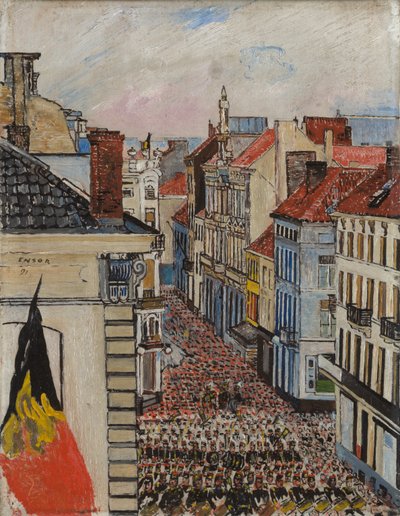Musiikkia Vlaanderenstraatissa tekijältä James Ensor