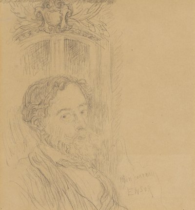 Oma muotokuvani tekijältä James Ensor