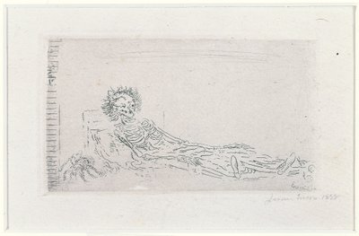 Muotokuvani vuodelta 1960 tekijältä James Ensor