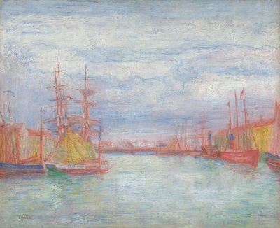Ostenden satama tekijältä James Ensor