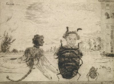 Erikoisia hyönteisiä tekijältä James Ensor