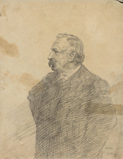 Ernest Rousseaun muotokuva tekijältä James Ensor