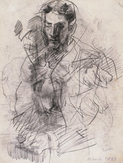 Taiteilija Willy Finchin muotokuva tekijältä James Ensor