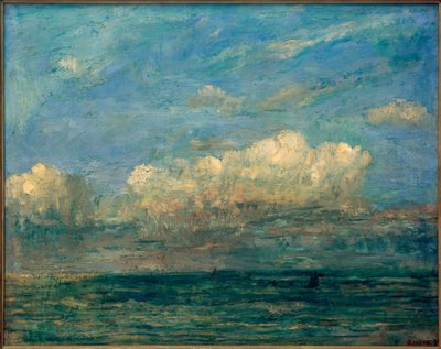 Merimaisema valkoisella pilvellä tekijältä James Sidney Ensor