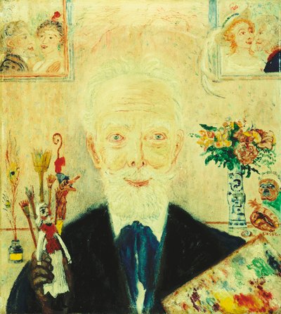 Omakuva; Automaattinen muotokuva tekijältä James Ensor