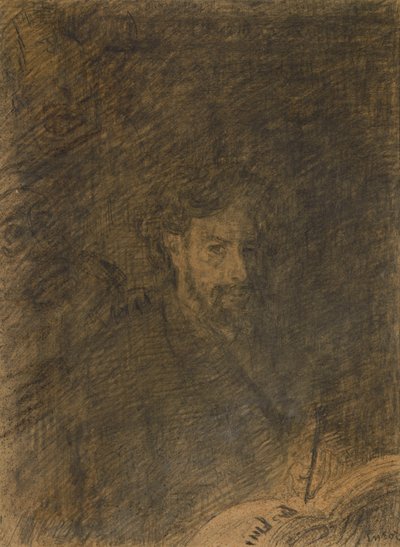 Omakuva ("Keskeneräinen") tekijältä James Ensor