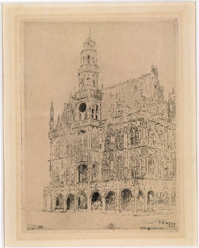 Oudenaarden raatihuone tekijältä James Ensor