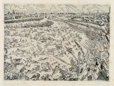 Golden Spursin taistelu tekijältä James Ensor
