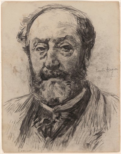 Näytelmäkirjailija Emile Augier tekijältä James Ensor