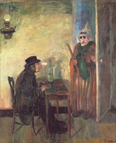 Skandaalistuneet naamiot tekijältä James Ensor