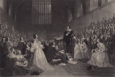 Thomasin, Earl of Straffordin oikeudenkäynti Westminster Hallissa, 1641 tekijältä James F. Scott