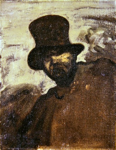 Kommunisti, n. 1902 (öljy kankaalle) tekijältä James Ferrier Pryde