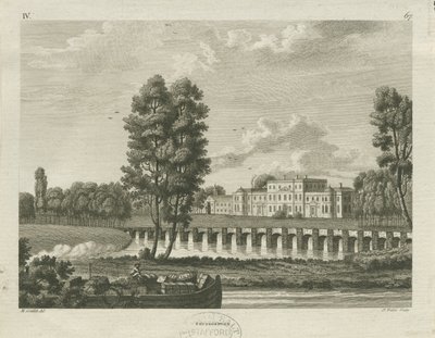 Shugborough Hall: kaiverrus, nd [c 1782] (tulostus) tekijältä James Fittler