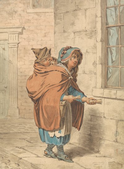 London Street Crier tekijältä James Gillray