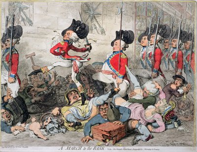 A Right Honourable, alias Sans-Culotte, julkaisija J. Fores vuonna 1792 tekijältä James Gillray