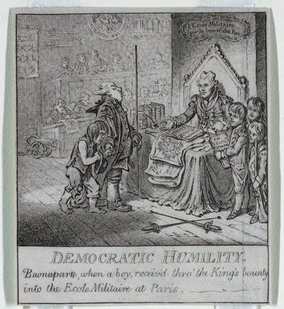 "Demokratia tai luonnos o tekijältä James Gillray