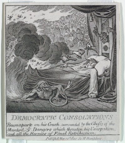 "Demokratia tai luonnos o tekijältä James Gillray