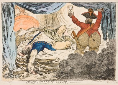 Duke Williamin haamu tekijältä James Gillray
