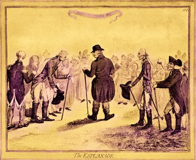 George III - karikatyyri tekijältä James Gillray