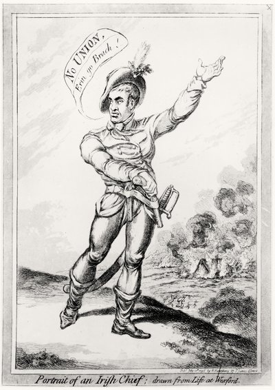 Huonekalut ja erilaiset esineet 1100- ja 1300-luvuilta tekijältä James Gillray