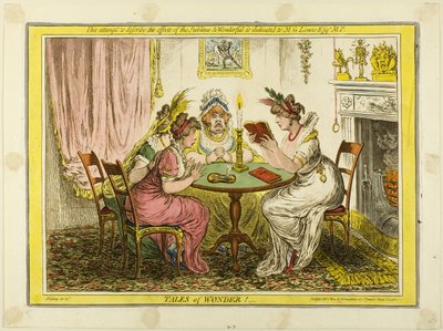 Tarinoita ihmeestä! tekijältä James Gillray
