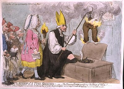 Hannah Humphreyn vuonna 1792 julkaisema The Bishop of a Tun