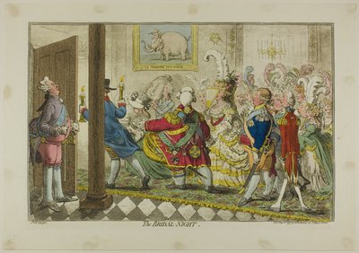 Morsiusyö tekijältä James Gillray