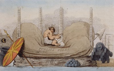 Incubus 1784 (käsinvärinen etsaus) tekijältä James Gillray