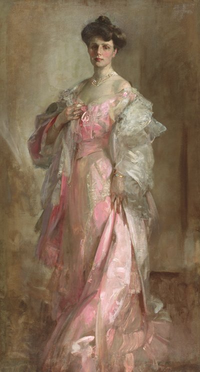 Lady Harriet Findlay Aberlourista, 1905 tekijältä James Guthrie