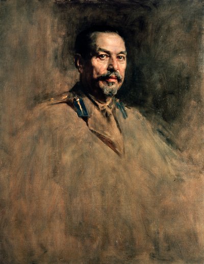 Muotokuva Louis Bothasta (1862-1919), noin 1919-1921, eteläafrikkalainen poliitikko, maalaus James Guthrie (1859-1930). Etelä-Afrikka, 1900-luku tekijältä James Guthrie