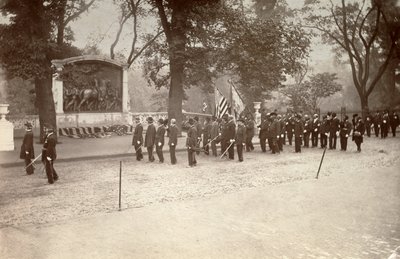 Muistomerkin vihkiminen Robert Gould Shaw