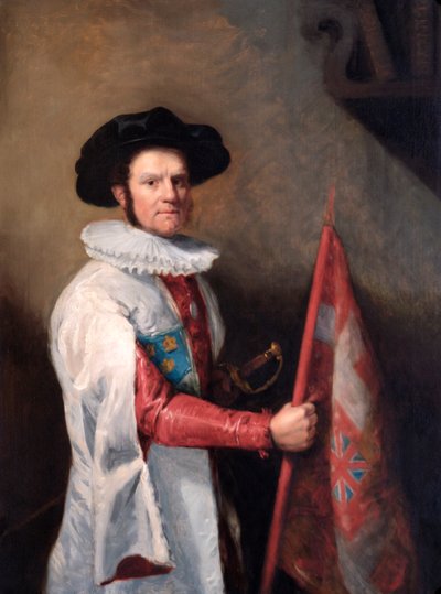 Eversti John Gurwoodin muotokuva, Wellingtonin herttuan esquire, 1837 tekijältä James Hall