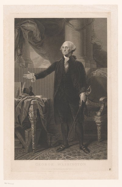 George Washingtonin muotokuva tekijältä James Heath