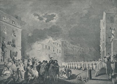The Riot in Broad Street, 7. kesäkuuta 1780, 1920 tekijältä James Heath
