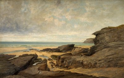 Low Water, Trebarwith Strand, Tintagel, Cornwall tekijältä James Holland