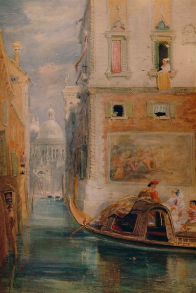 Gondola, Venetsia, 1865, 1935 tekijältä James Holland