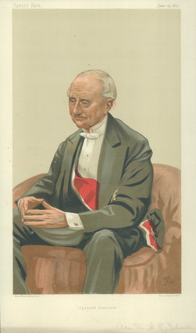 Amiraali Sir Hastings Reginald Yelverton tekijältä James Jacques Joseph Tissot