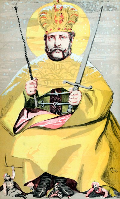 Aleksanteri II 1818-1881, Venäjän tsaari vuodesta 1855, 1869 tekijältä James Jacques Joseph Tissot