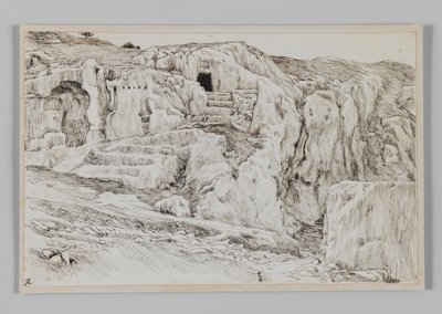 Muinaiset haudat, Hinnomin laakso, kuva Herramme Jeesuksen Kristuksen elämästä tekijältä James Jacques Joseph Tissot