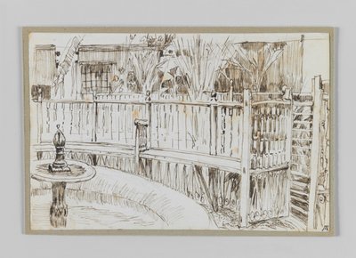 Tanssivien dervissien puutarha Kairossa, esimerkki Herramme Jeesuksen Kristuksen elämästä tekijältä James Jacques Joseph Tissot