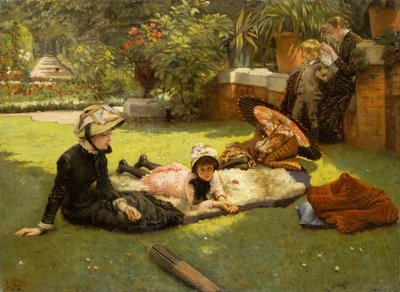 Täysi auringonvalo Täysi aurinko, n. 1881 tekijältä James Jacques Joseph Tissot